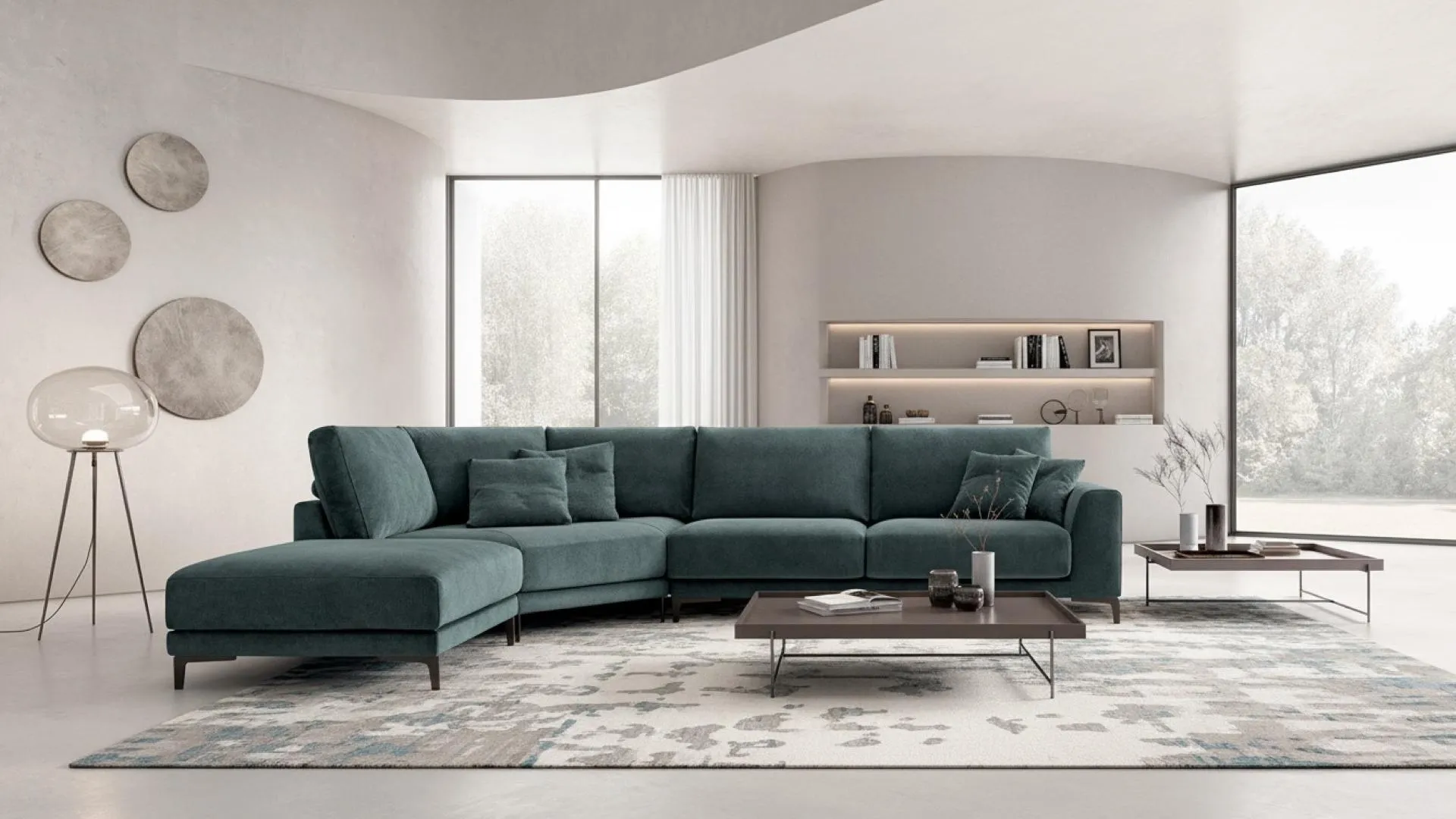 divano moderno comodo