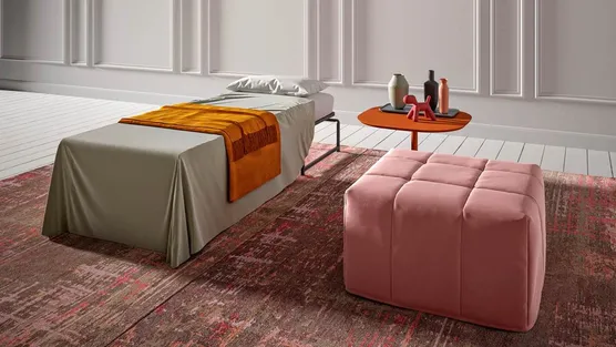 pouf letto aperto
